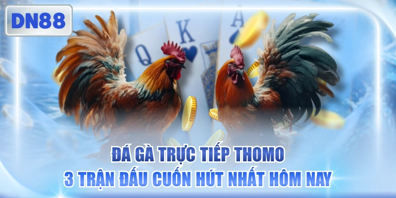 Đá Gà Trực Tiếp Thomo - 3 Trận Đấu Cuốn Hút Nhất Hôm Nay